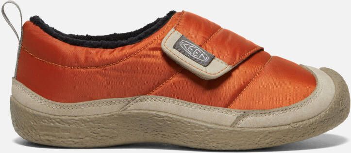 Keen Big Kids' Howser Wrap Shoes Size 1 In Potters Clay Plaza Taupe