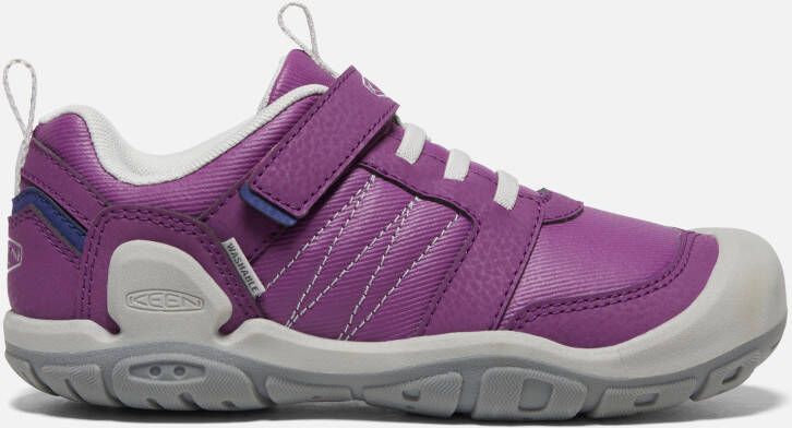 Keen Big Kids' Knotch Peak Sneaker Shoes Size 2 In Charisma Vapor