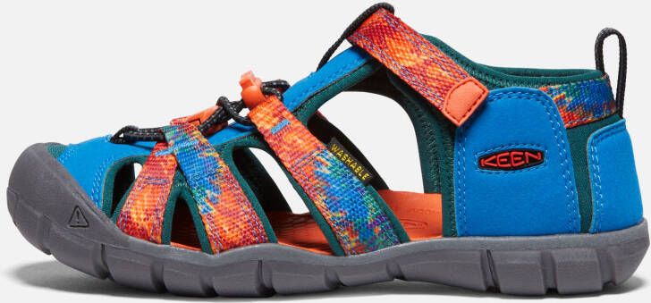 Keen Big Kids' Seacamp II CNX Sandals Size 3 In Multi Austern