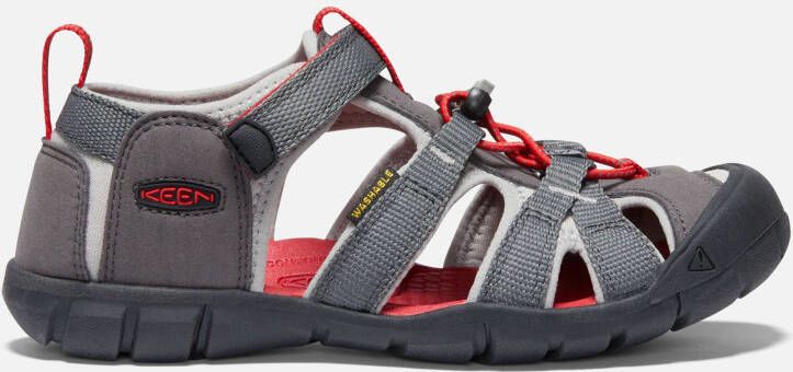 Keen Big Kids' Seacamp II CNX Sandals Size 5 In Magnet Drizzle