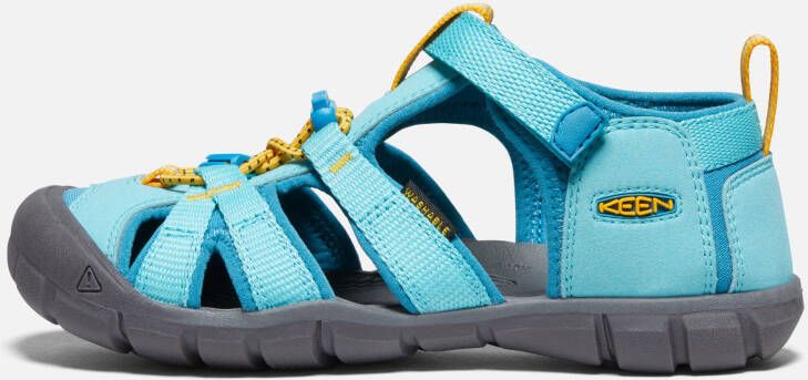 Keen Big Kids' Seacamp II CNX Sandals Size 6 In Ipanema Fjord Blue