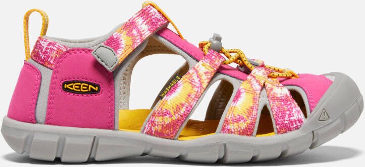 Keen Big Kids' Seacamp II CNX Sandals Size 6 In Multi Yellow