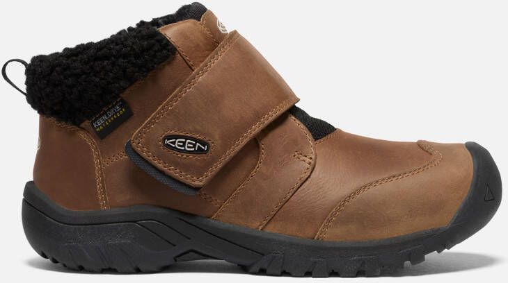 Keen Big Kids Waterproof' Kootenay IV Waterproof Boot Shoes Size 2 In Toasted Coconut Vapor