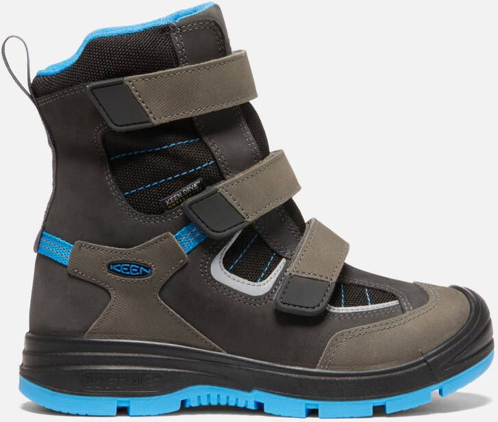 Keen Big Kids Waterproof' Redwood Winter Waterproof Boot Size 1 In Raven Magnet