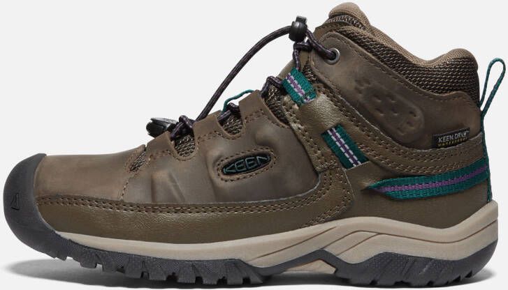 Keen Big Kids Waterproof' Targhee Waterproof Boot Shoes Size 6 In Canteen Charisma