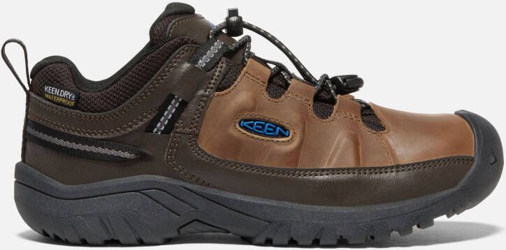 Keen Big Kids Waterproof' Targhee Waterproof Shoe Size 2 In Coffee Bean Bison