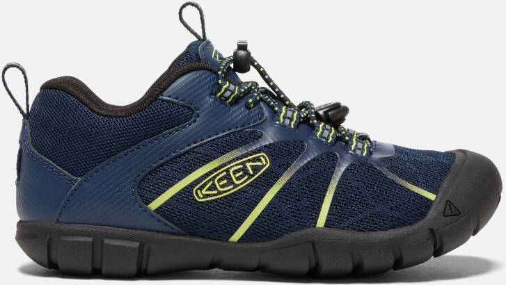 Keen Little Kids' Chandler 2 CNX Sneaker Shoes Size 10 In Black Iris Evening Primrose