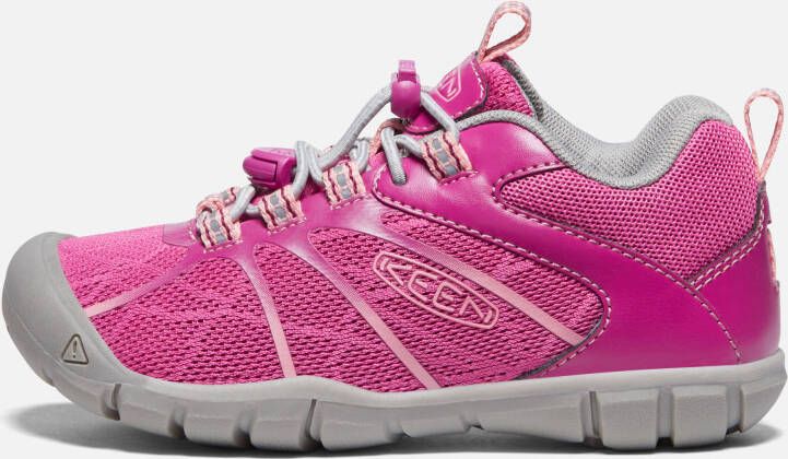 Keen Little Kids' Chandler 2 CNX Sneaker Shoes Size 13 In Festival Fuchsia Ibis Rose