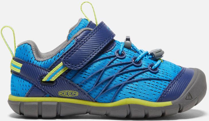Keen Little Kids' Chandler CNX Shoes Size 10 In Brilliant Blue Blue Depths
