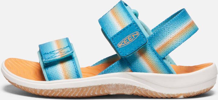 Keen Little Kids' Elle Backstrap Sandals Size 11 In Ipanema Iceland Poppy