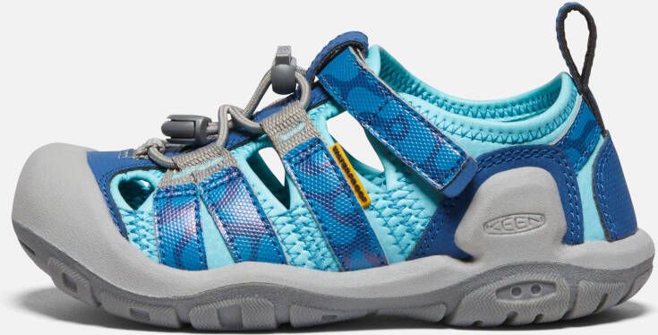 Keen Little Kids' Knotch Creek Sandals Size 11 In Fjord Blue Ipanema