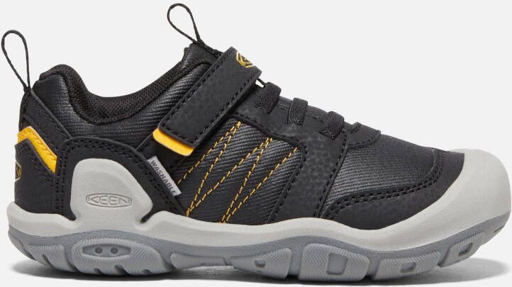 Keen Little Kids' Knotch Peak Sneaker Shoes Size 10 In Black Yellow
