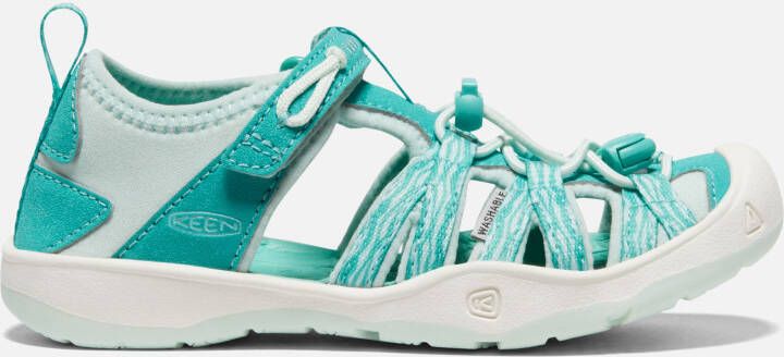 Keen Little Kids' Moxie Sandals Size 10 In Waterfall Blue Glass