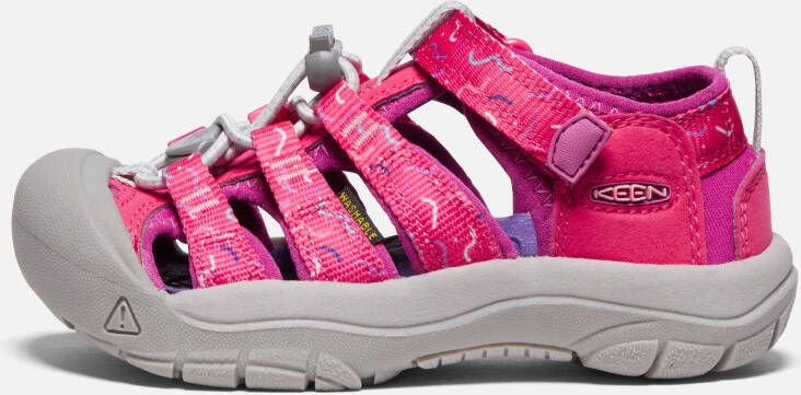 Keen Little Kids' Newport H2 Sandals Size 12 In Azalea Festival Fuchsia