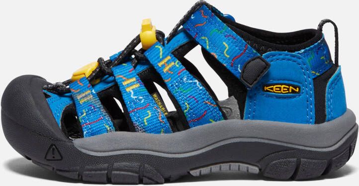 Keen Little Kids' Newport H2 Sandals Size 13 In Austern Black