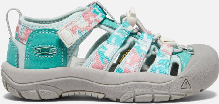 Keen Little Kids' Newport H2 Sandals Size 12 In Camo Pink Icing