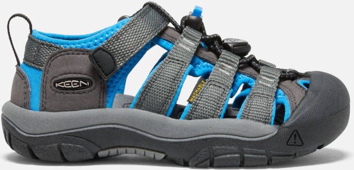 Keen Little Kids' Newport H2 Sandals Size 11 In Magnet Brilliant Blue