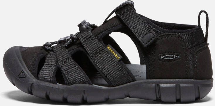 Keen Little Kids' Seacamp II CNX Sandals Size 10 In Black Grey