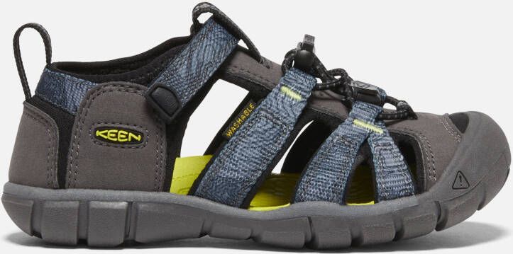 Keen Little Kids' Seacamp II CNX Sandals Size 10 In Magnet Evening Primrose