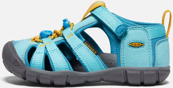 Keen Little Kids' Seacamp II CNX Sandals Size 13 In Ipanema Fjord Blue