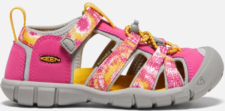 Keen Little Kids' Seacamp II CNX Sandals Size 13 In Multi Yellow