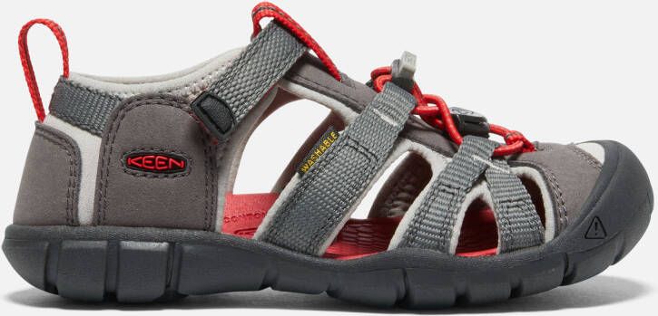 Keen Little Kids' Seacamp II CNX Sandals Size 11 In Magnet Drizzle
