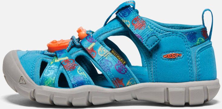 Keen Little Kids' Seacamp II CNX X Smokey Bear Sandals Size 13 In Smokey Bear Fjord Blue