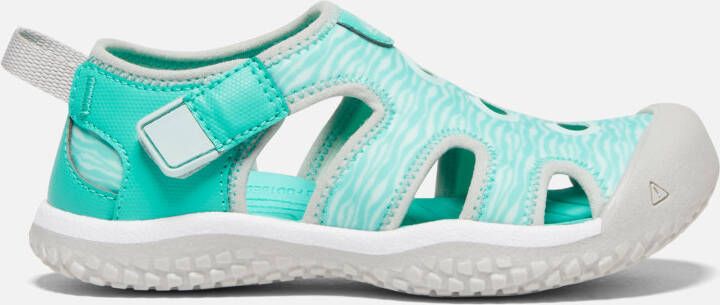 Keen Little Kids' Stingray Sandals Size 10 In Waterfall Blue Glass