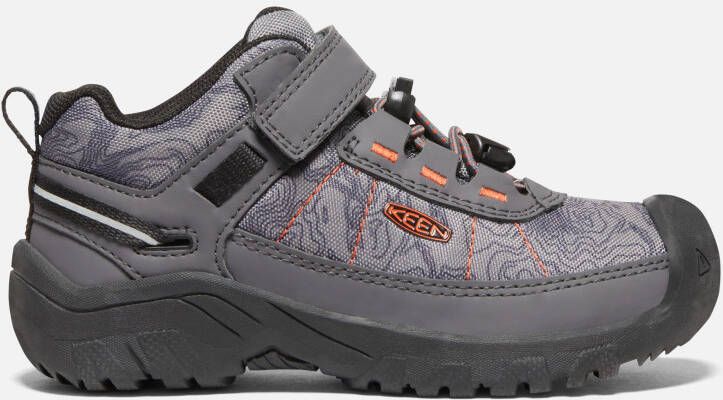 Keen Little Kids' Targhee Sport Vent Shoe Size 11 In Magnet Scarlet Ibis