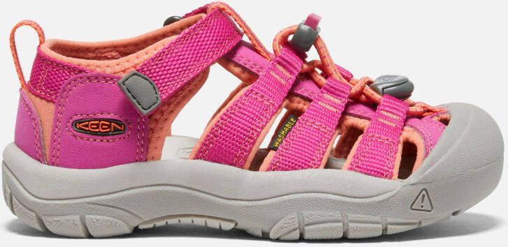 Keen Little Kids' Water Shoes Newport H2 Sandals 12 Very Berry Fusion Coral