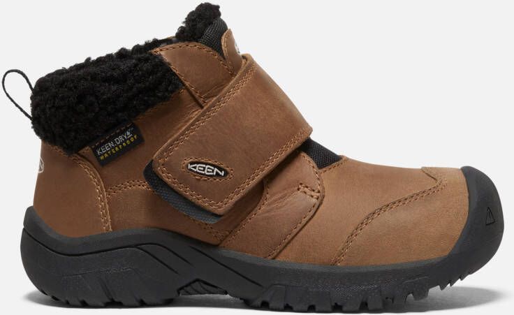 Keen Little Kids Waterproof' Kootenay IV Waterproof Boot Shoes Size 11 In Toasted Coconut Vapor