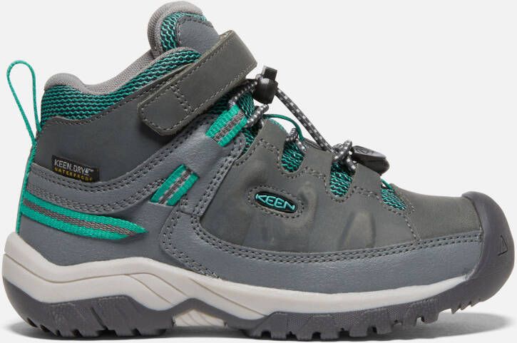 Keen Little Kids Waterproof' Targhee Waterproof Boot Shoes Size 12 In Steel Grey Porcelain