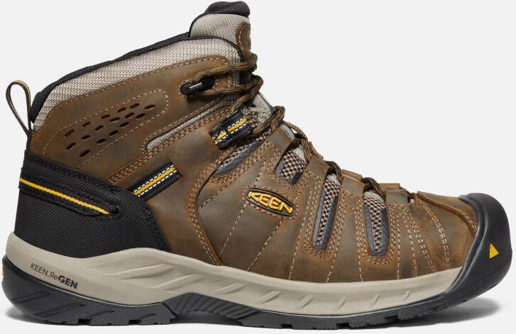 Keen Men's Csa Flint II Boot (Steel Toe)  Size 11 In Cascade Brown Golden Rod