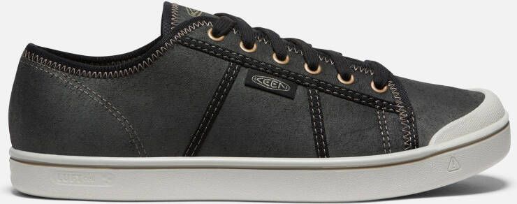 Keen Men's Eldon Harvest Leather Sneaker Shoes Size 11.5 In Black Silver Birch