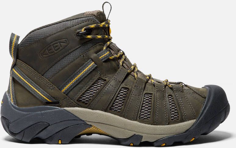 Keen Men's Hiking Voyageur Mid Boots 10.5 Raven Tawny Olive