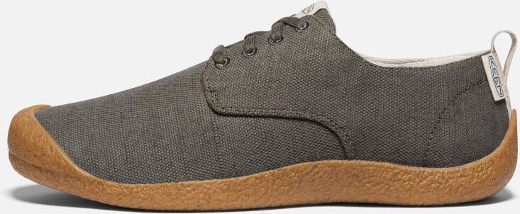 Keen Men's Mosey Canvas Derby Shoes Size 10.5 In Black Olive Black Olive