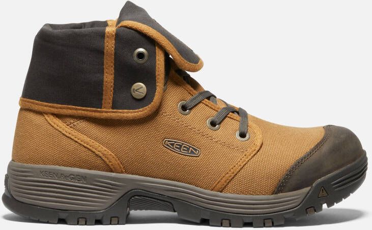 Keen Men's Roswell Mid (Soft Toe) Boots Size 10.5 Wide In Almond Black Olive