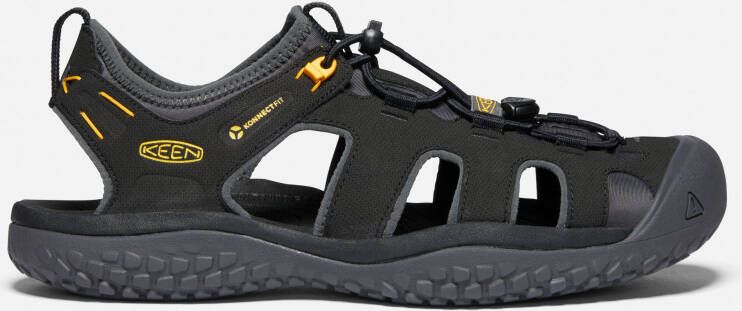 Keen Men's Solr Sandals Size 11.5 In Black Gold
