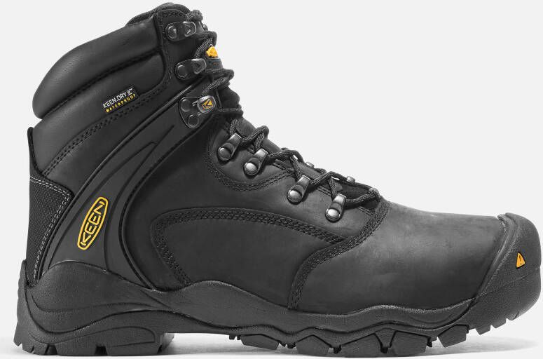 Keen Men's Steel Toe Boot Louisville 6" 11.5 Wide Black
