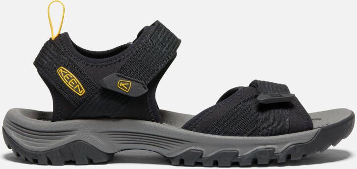 Keen Men's Targhee III Open-Toe H2 Sandals Size 11.5 In Black Yellow