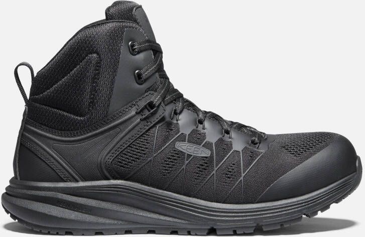 Keen Men's Vista Energy Mid (Carbon-Fiber Toe) Boots Size 10.5 Wide In Black Raven