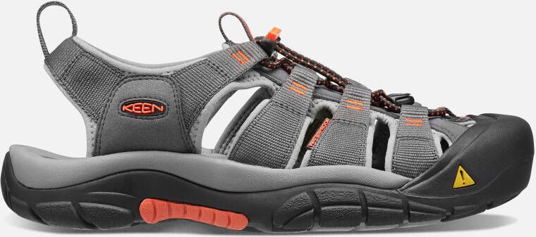 Keen Men's Water Shoes Newport H2 Sandals 11.5 Magnet Nasturtium