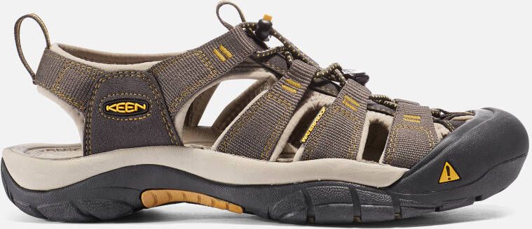 Keen Men's Water Shoes Newport H2 Sandals 11.5 Raven Aluminum