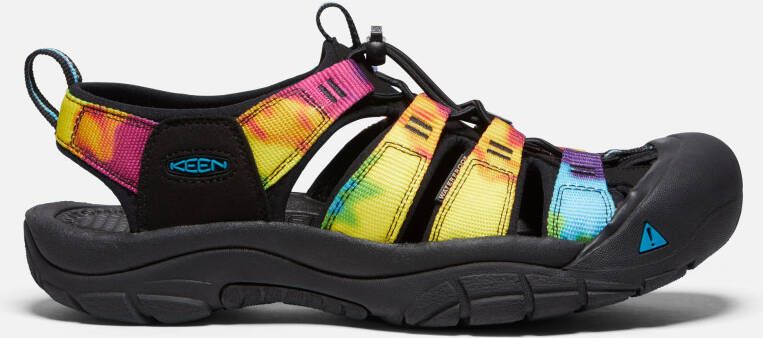 Keen Men's Water Shoes Newport Retro Sandals 10.5 Original Tie Dye