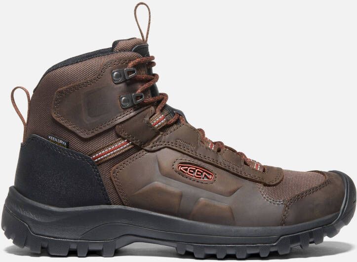 Keen Men's Waterproof Basin Ridge Boot Size 10.5 In Coffee Bean Picante