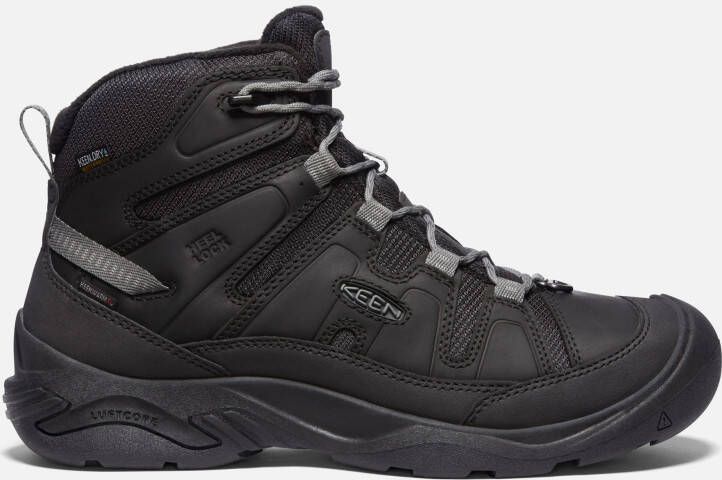 Keen Men's Waterproof Circadia Polar Mid Boots Size 11.5 In Black Steel Grey