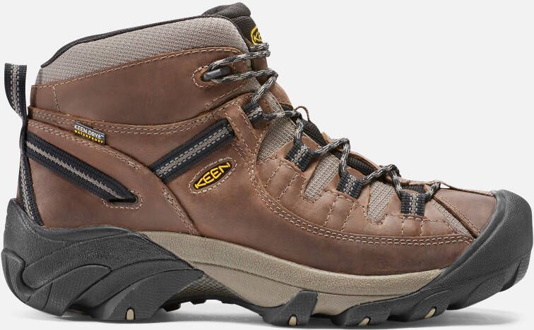 Keen Men's Waterproof Hiking Boots Targhee II Mid 11.5 Shitake Brindle