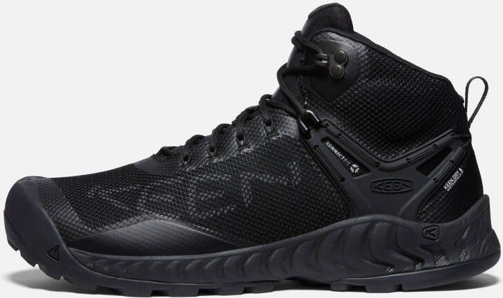 Keen Men's Waterproof Nxis Evo Boot Size 11.5 In Triple Black