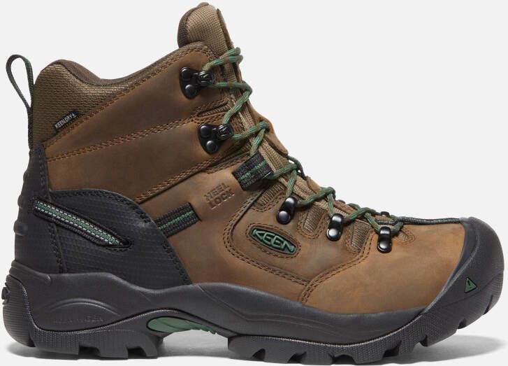 Keen Men's Waterproof Pittsburgh Energy 6" Boot (Carbon Fiber Toe) Size 10.5 Wide In Cascade Brown Greener Pastures