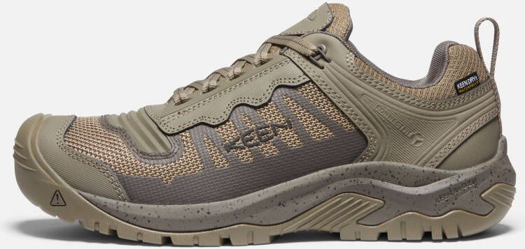 Keen Men's Waterproof Reno Kbf (Soft Toe) Shoes Size 10.5 Wide In Brindle Morel